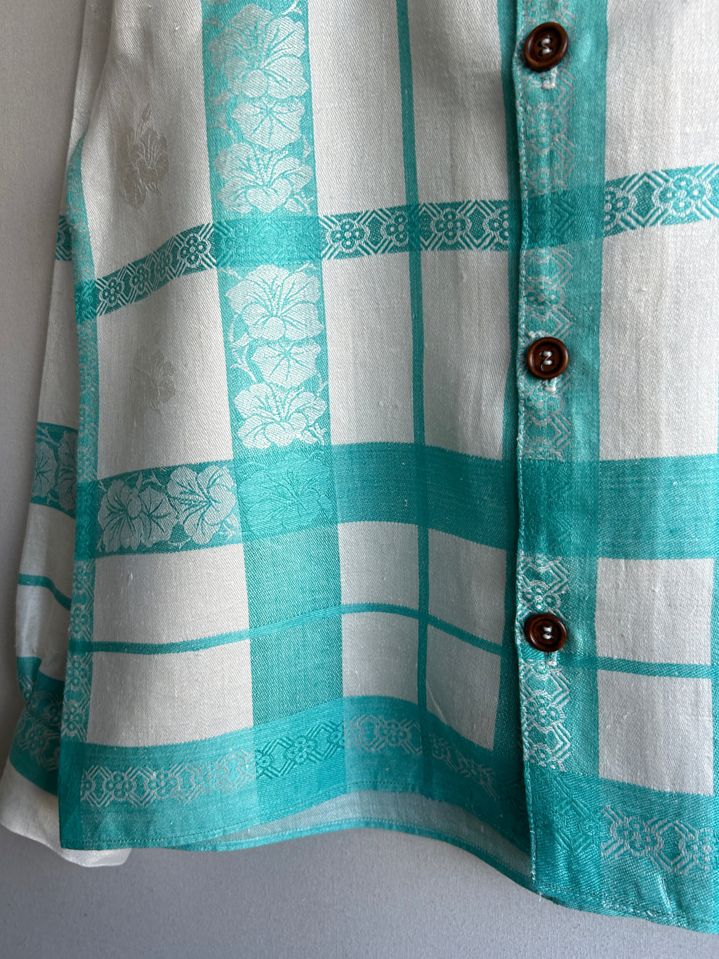 Blue Damask
