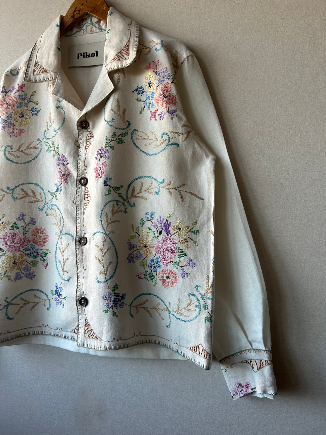 Cross-stitched Flowers