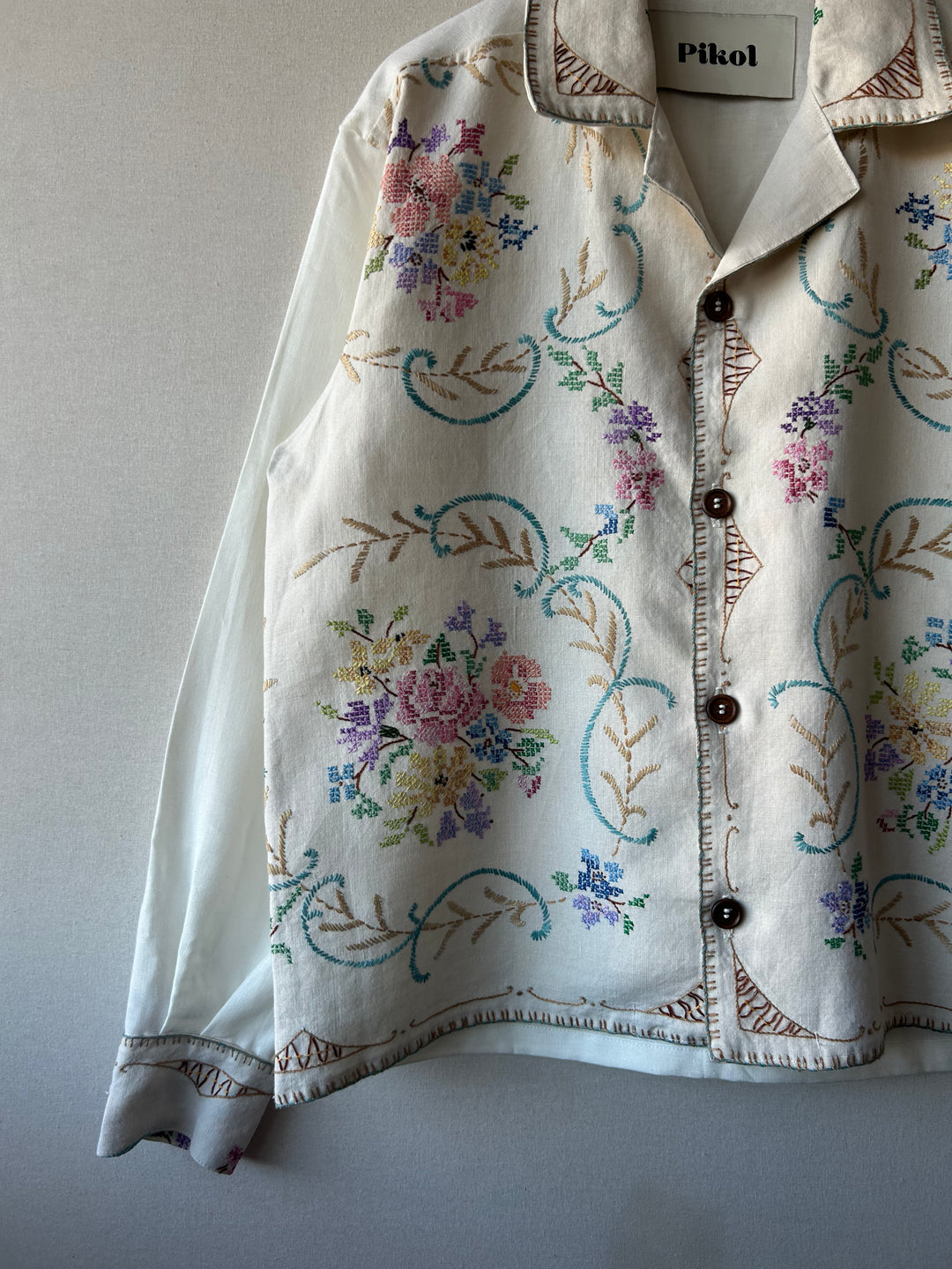 Cross-stitched Flowers