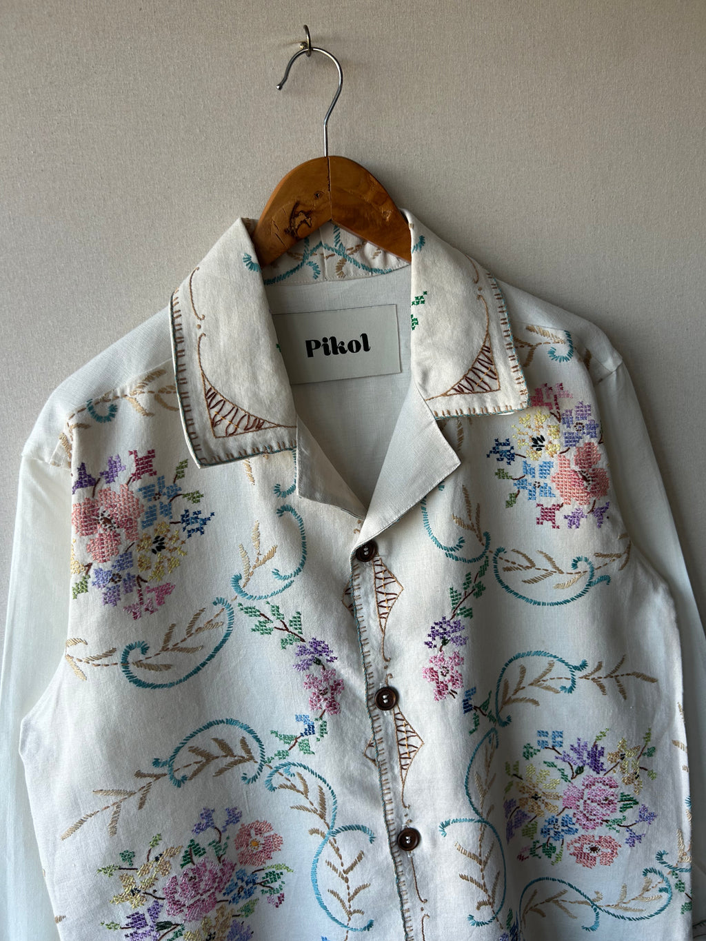 Cross-stitched Flowers