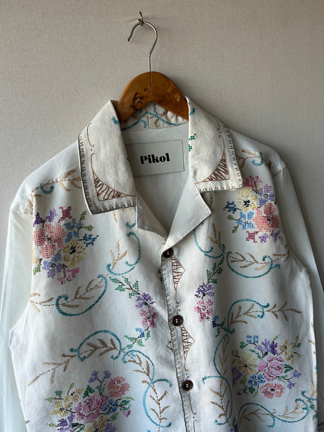 Cross-stitched Flowers