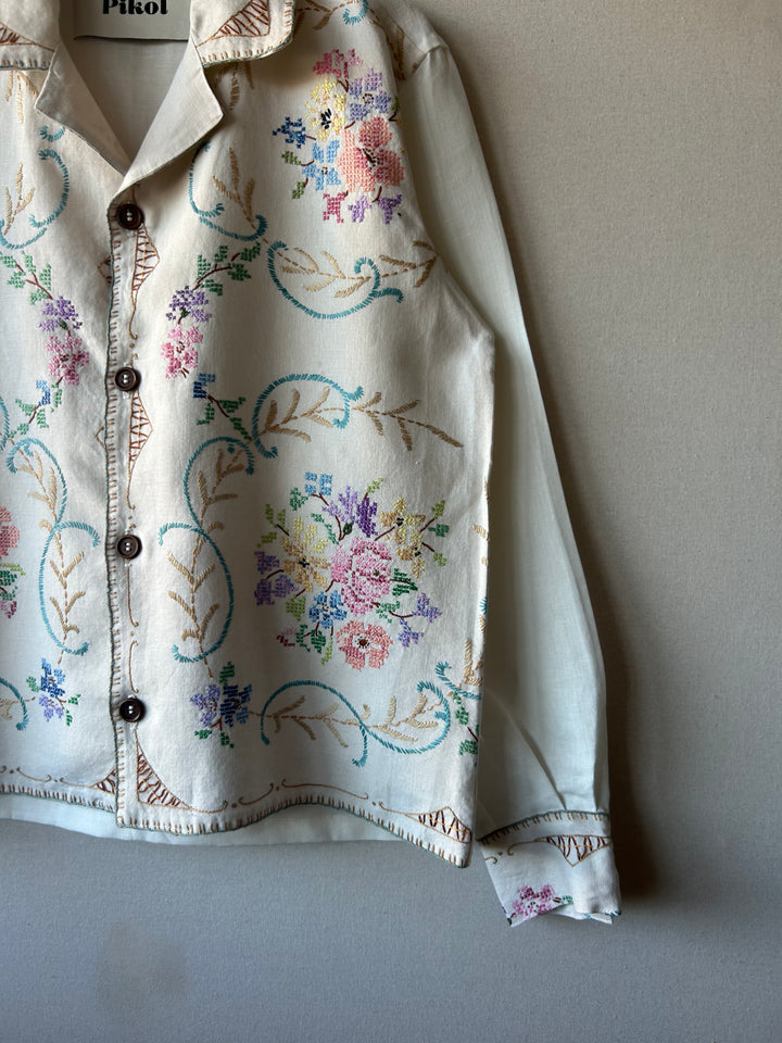 Cross-stitched Flowers