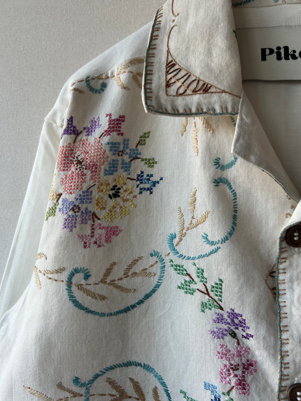 Cross-stitched Flowers