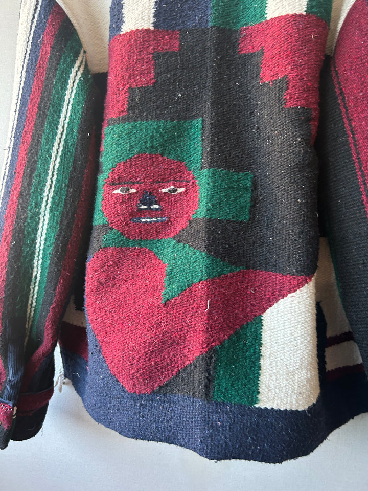 Woven Blanket Overshirt