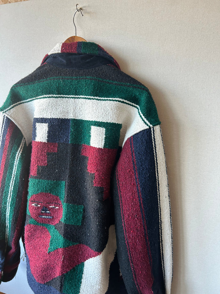 Woven Blanket Overshirt