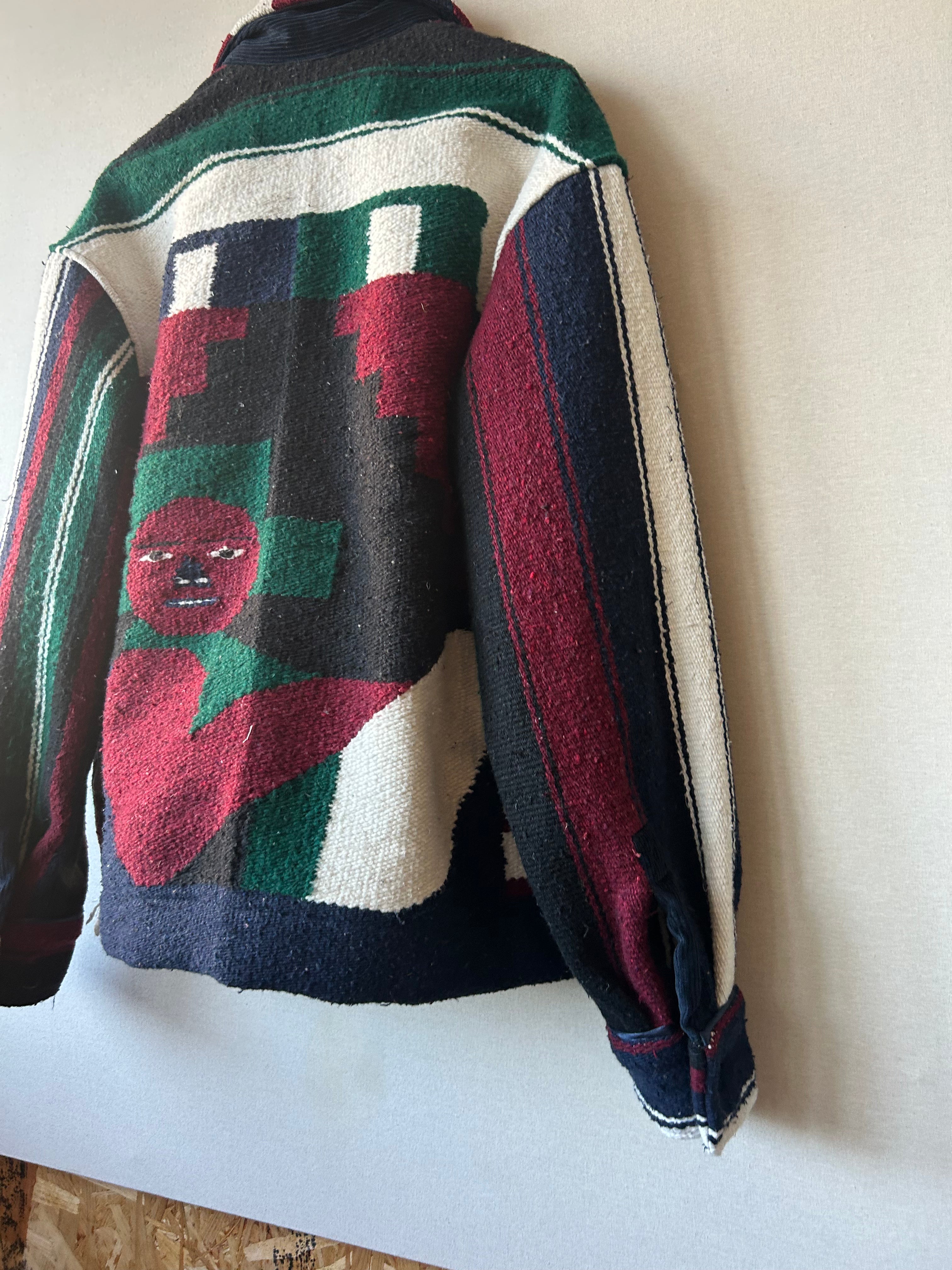 Woven Blanket Overshirt