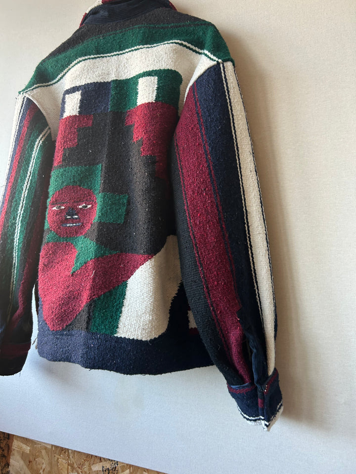 Woven Blanket Overshirt