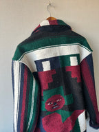 Woven Blanket Overshirt