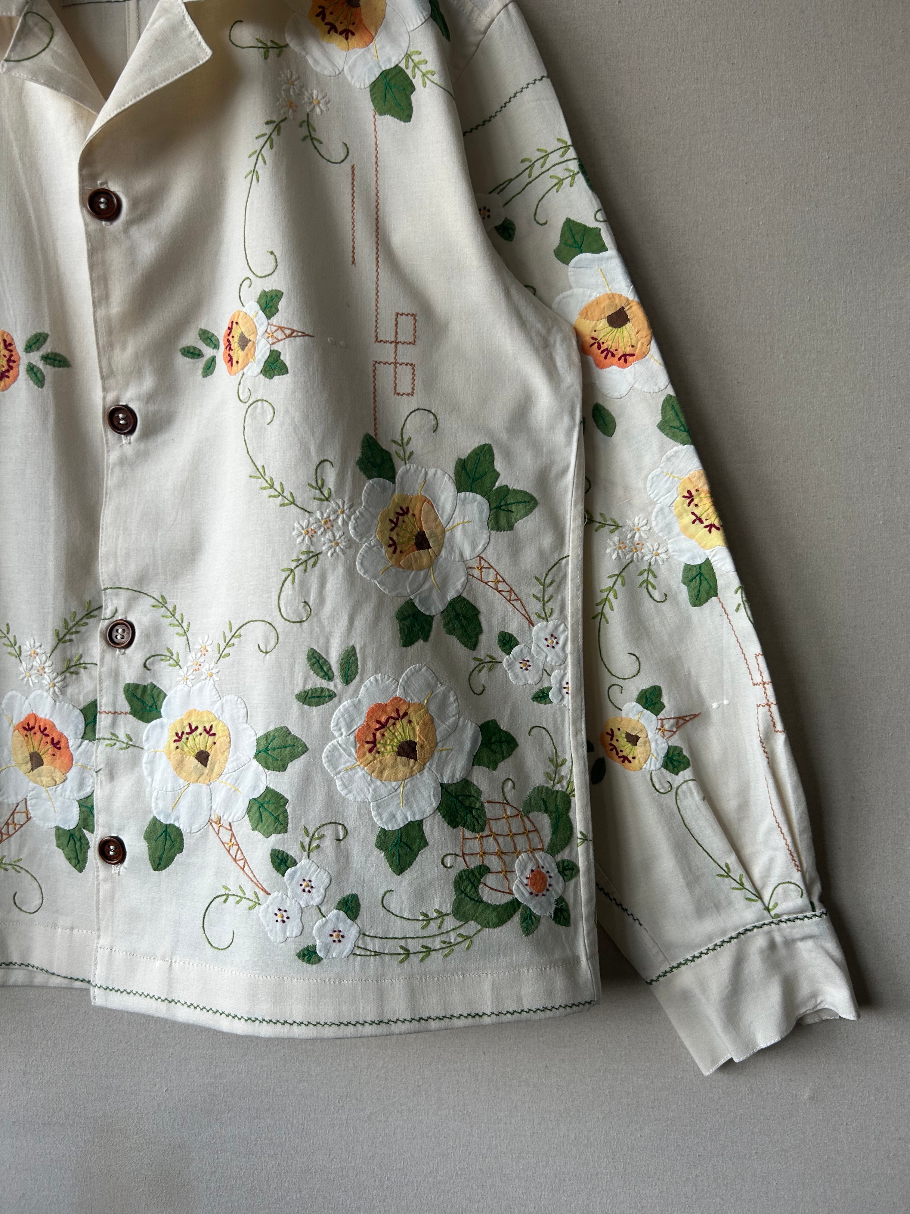 Appliquéd Flowers