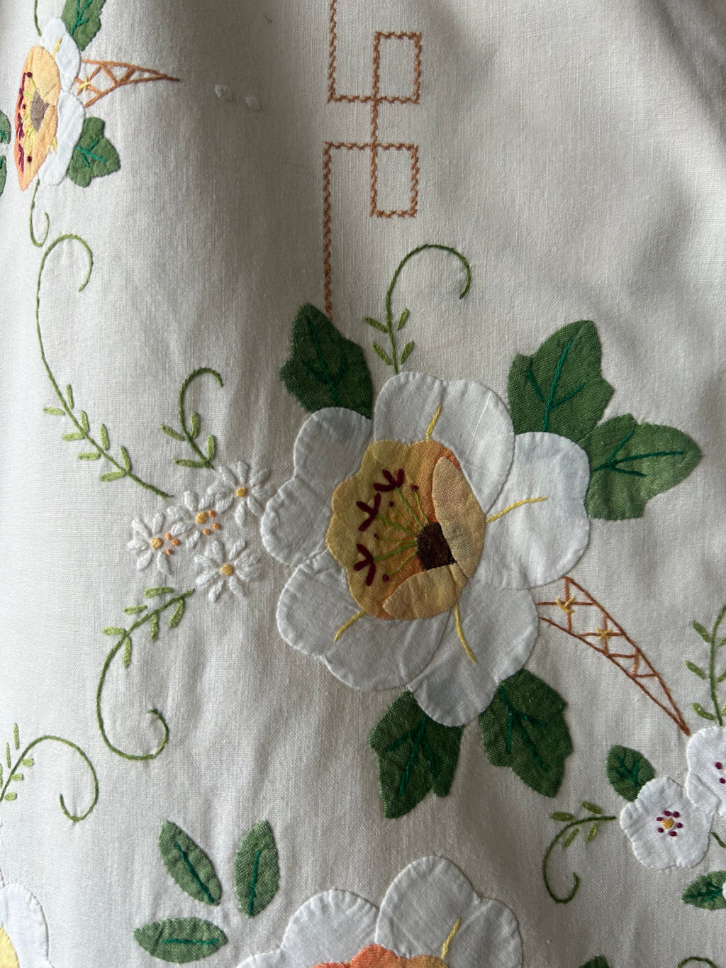 Appliquéd Flowers