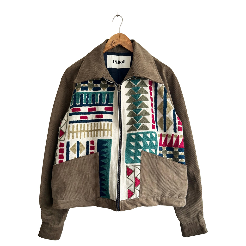 Embroidered Sports Jacket