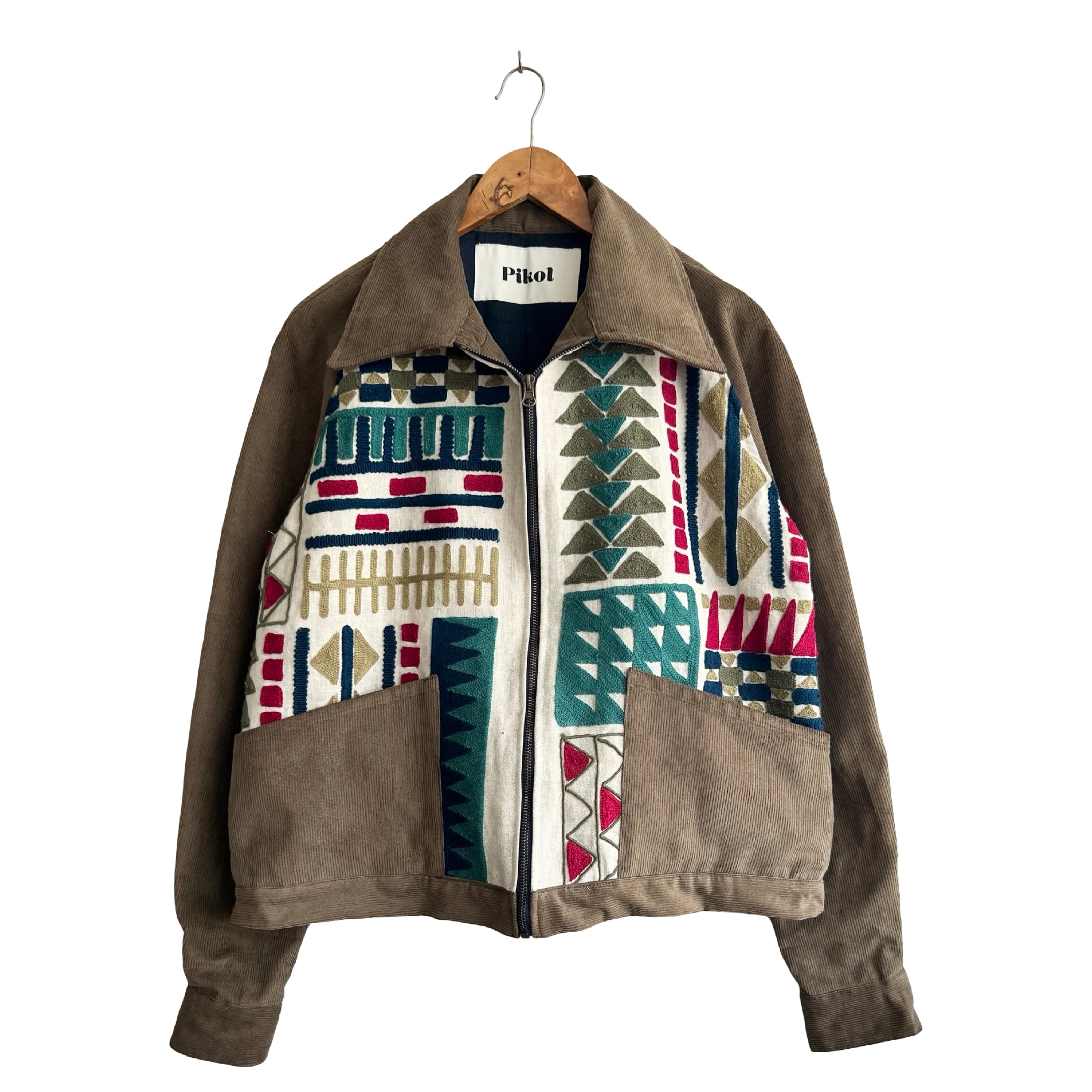 Embroidered Sports Jacket