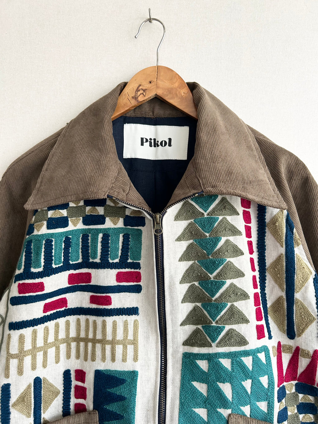 Embroidered Sports Jacket
