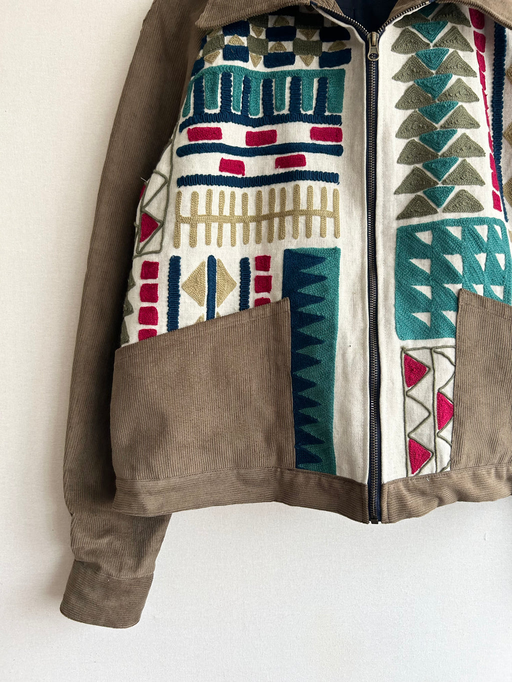 Embroidered Sports Jacket