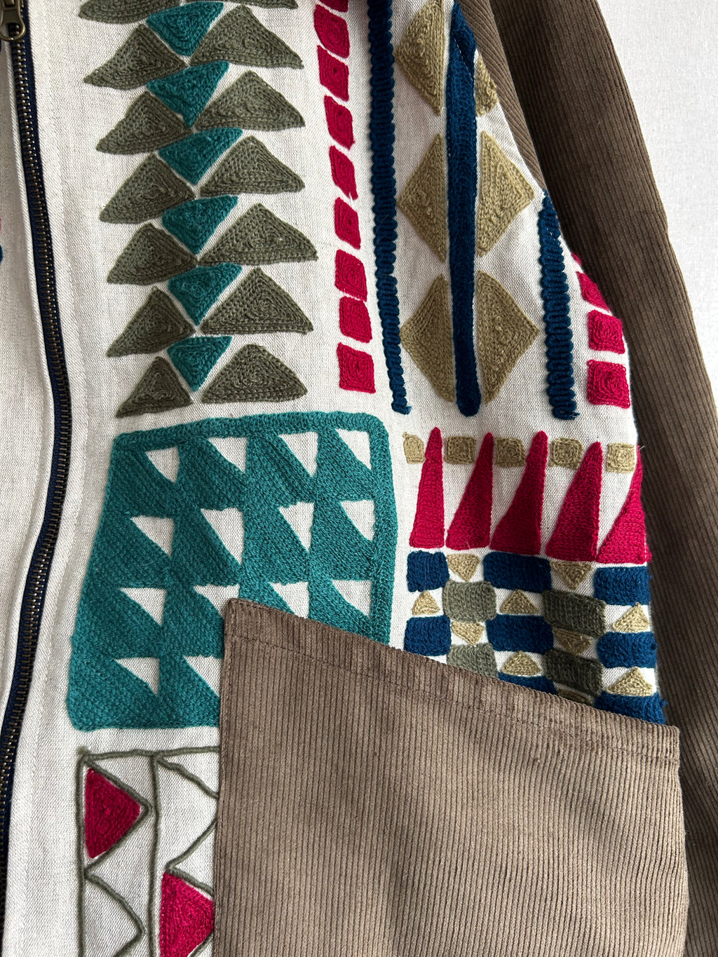 Embroidered Sports Jacket