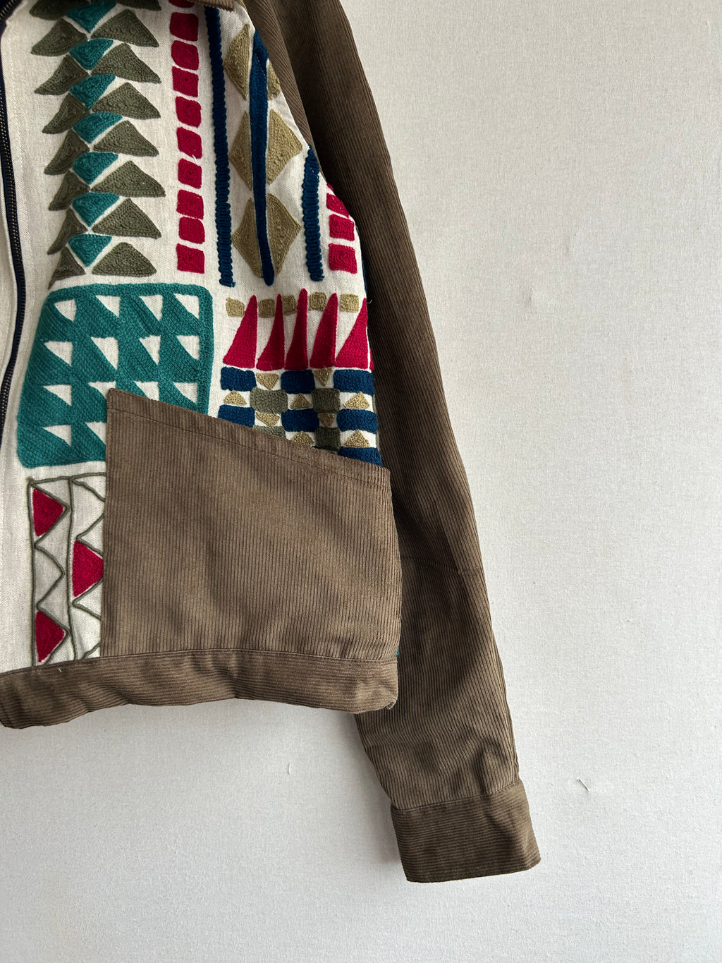Embroidered Sports Jacket