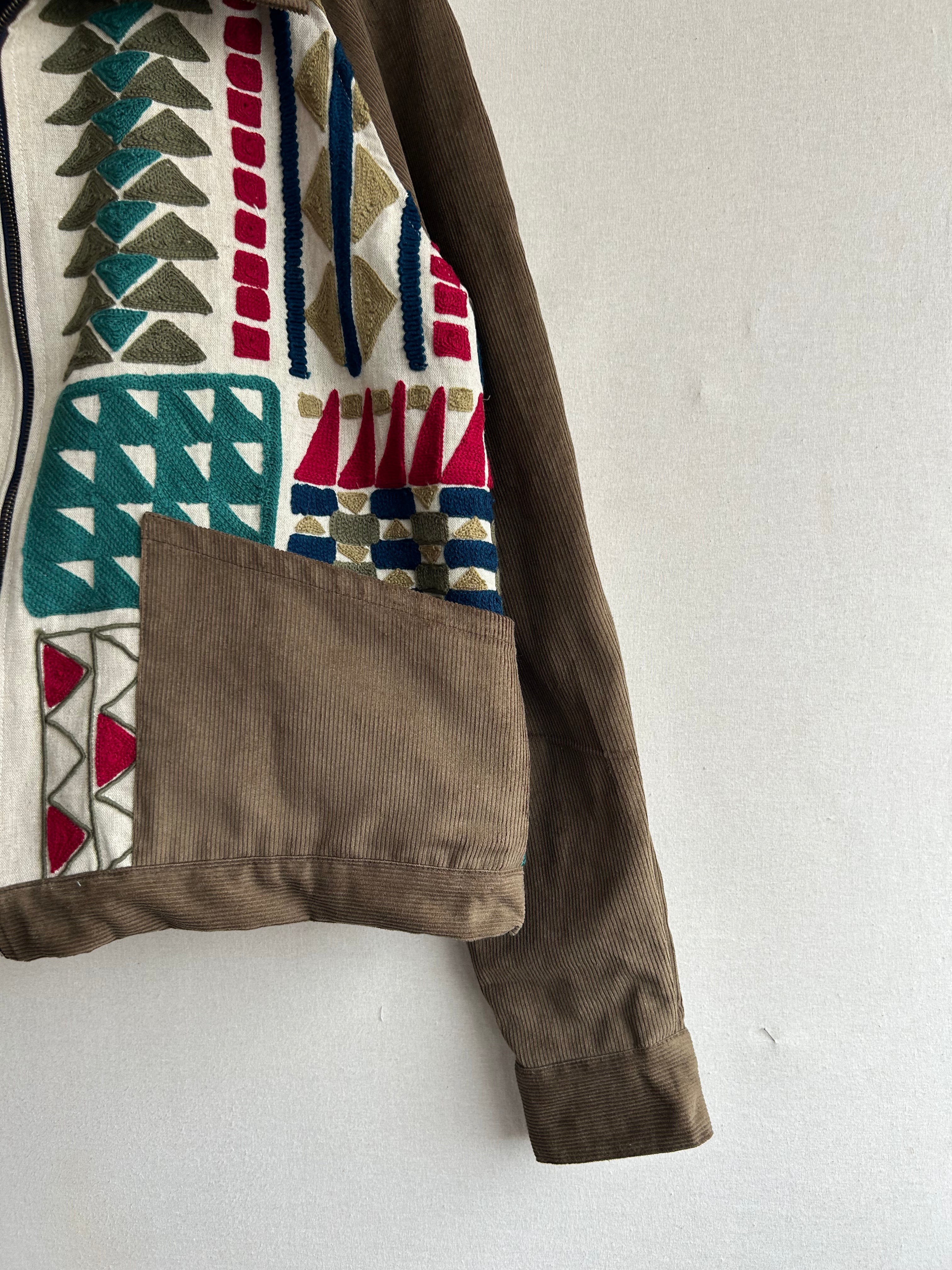 Embroidered Sports Jacket