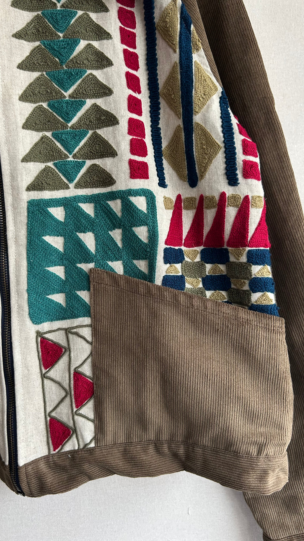Embroidered Sports Jacket