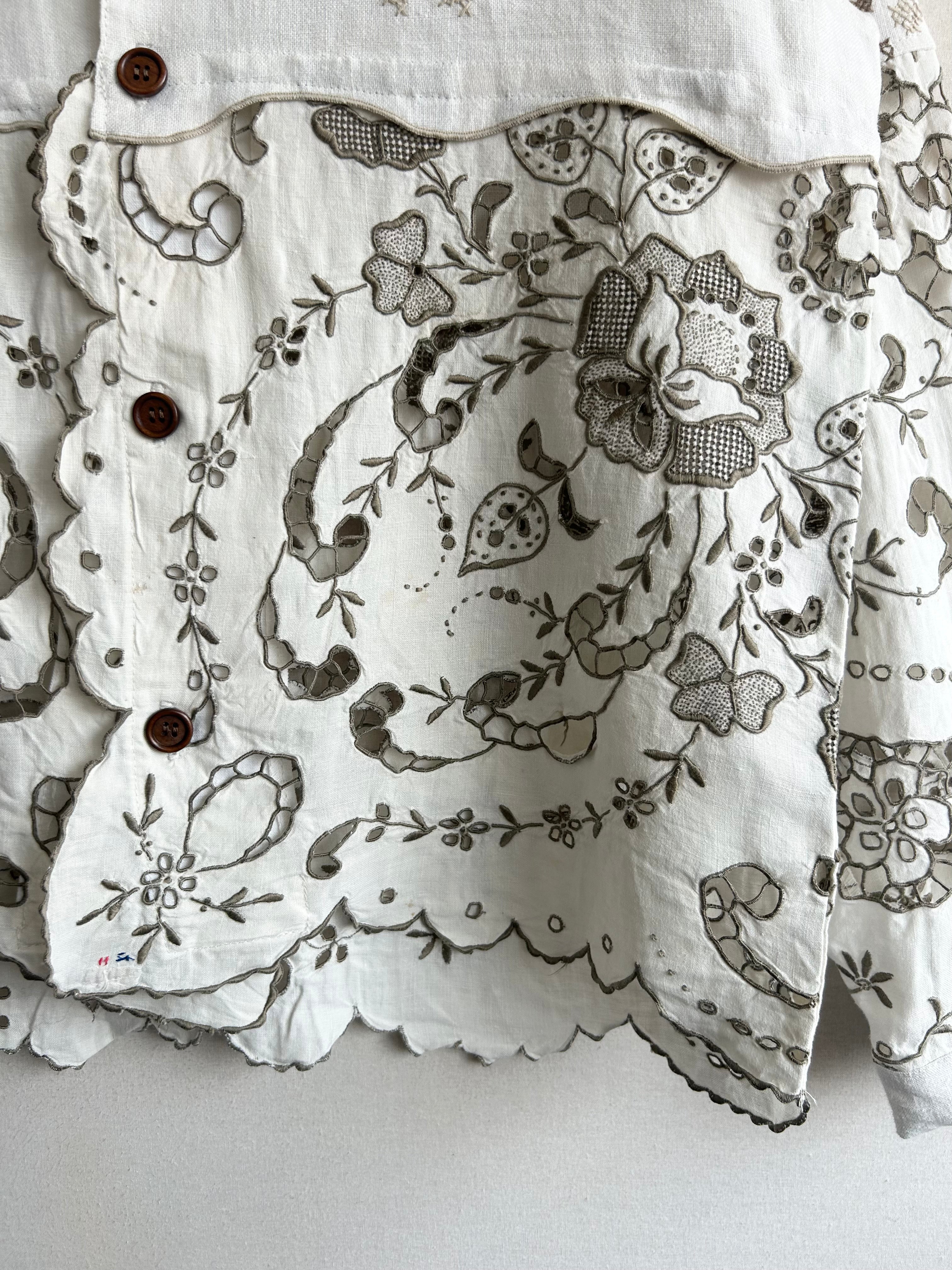 Floral Cutwork