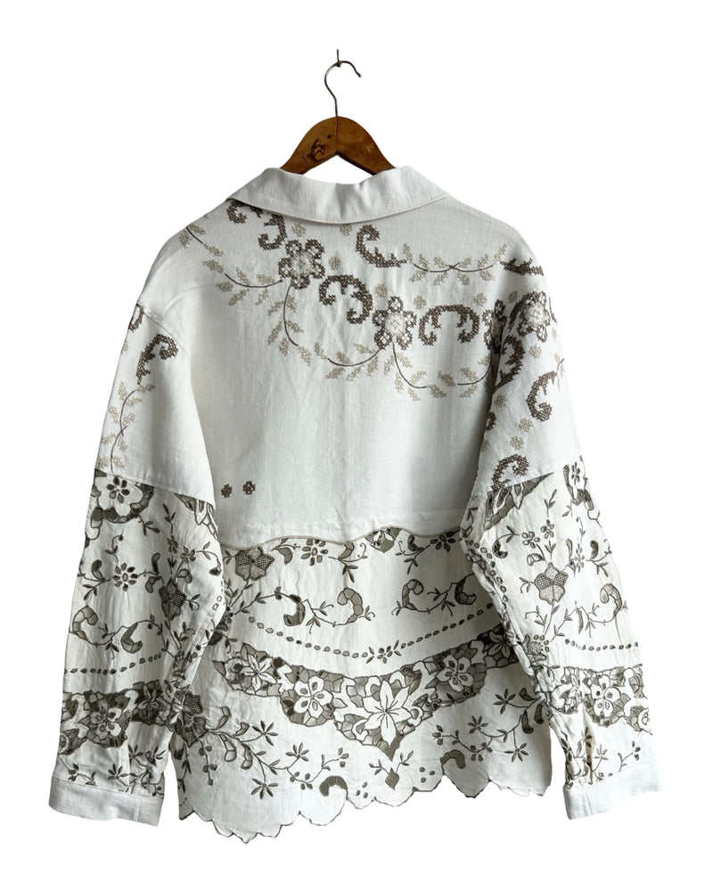 Floral Cutwork
