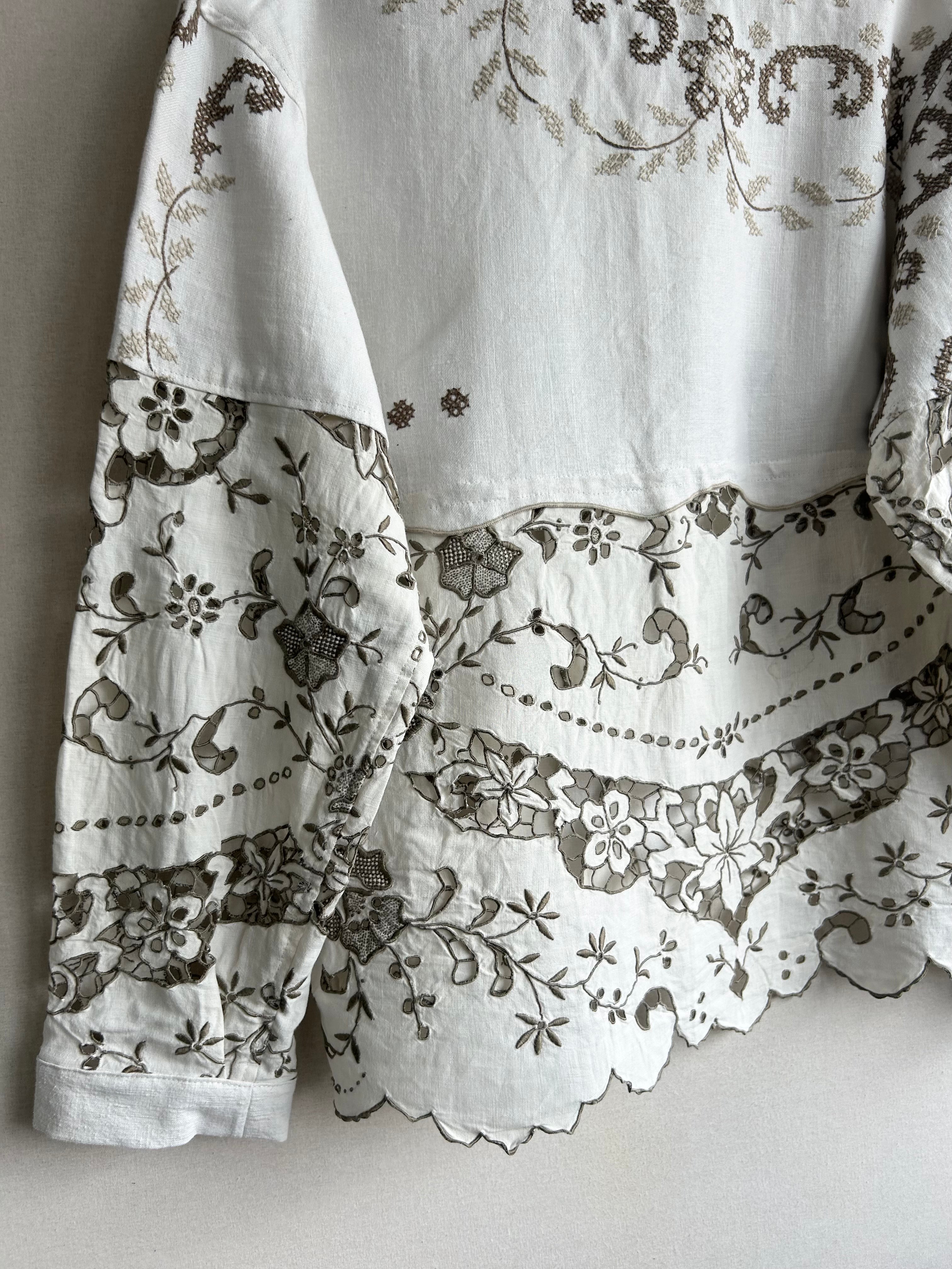 Floral Cutwork