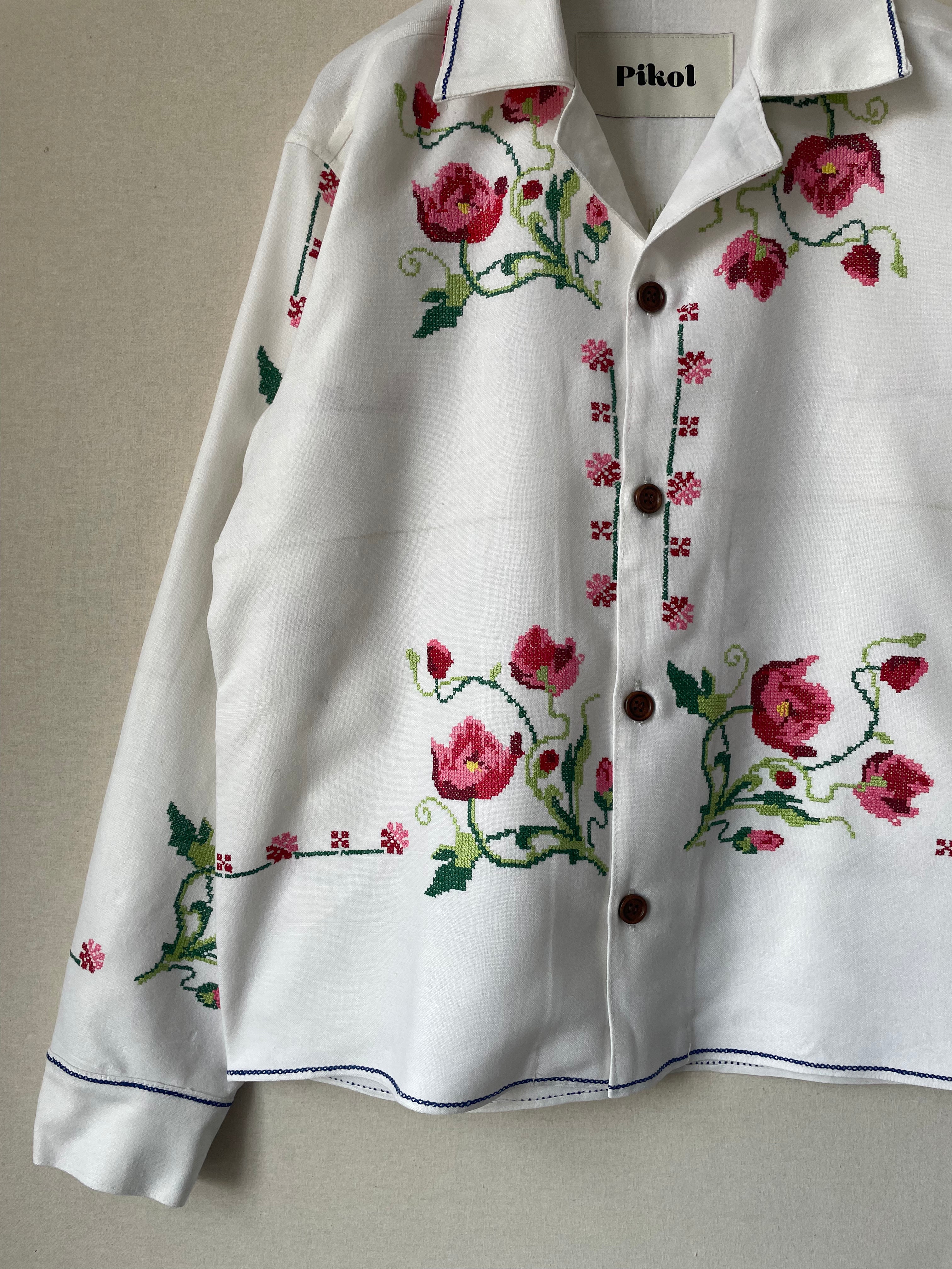 Floral Cross-stitch