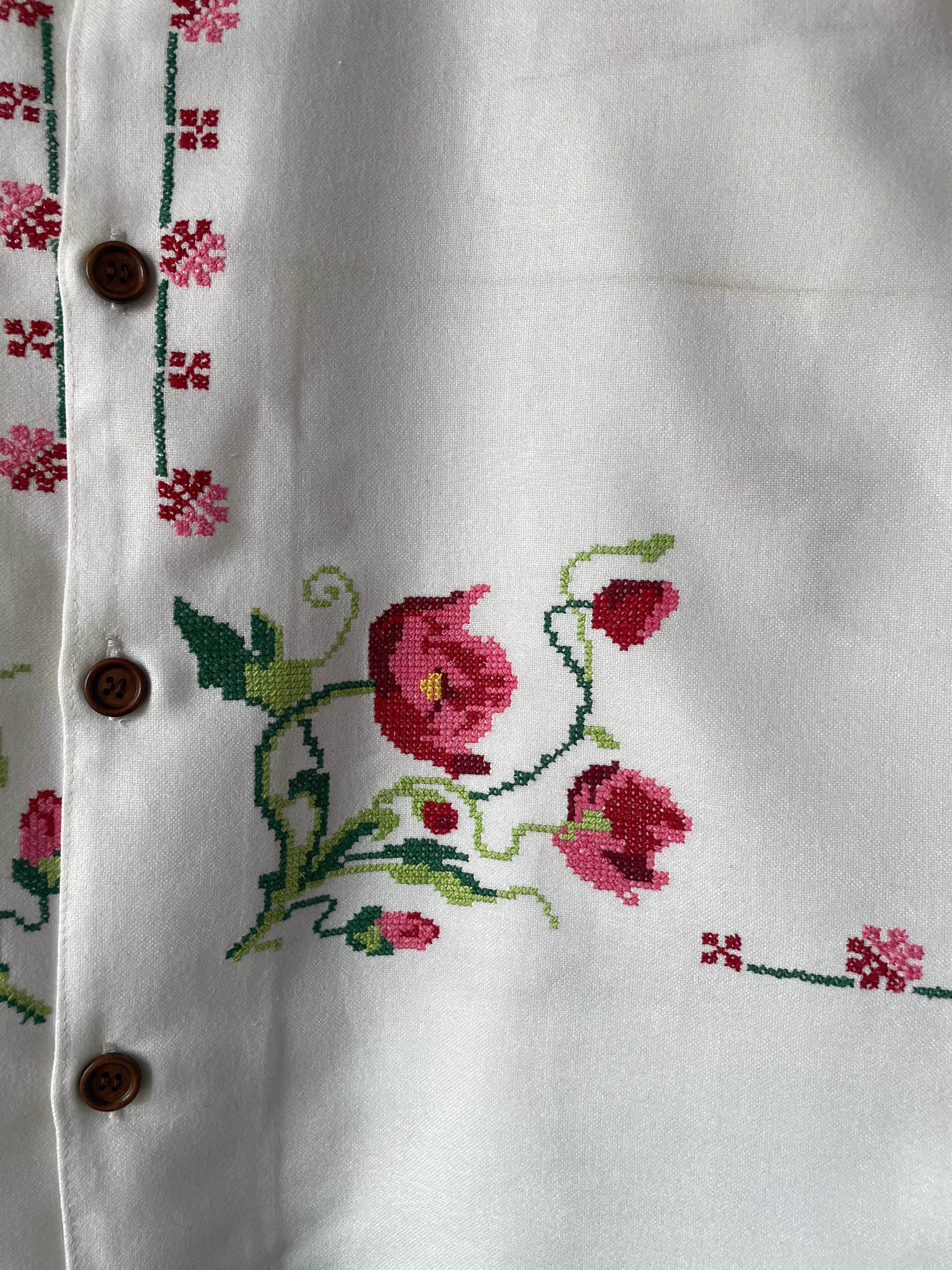 Floral Cross-stitch