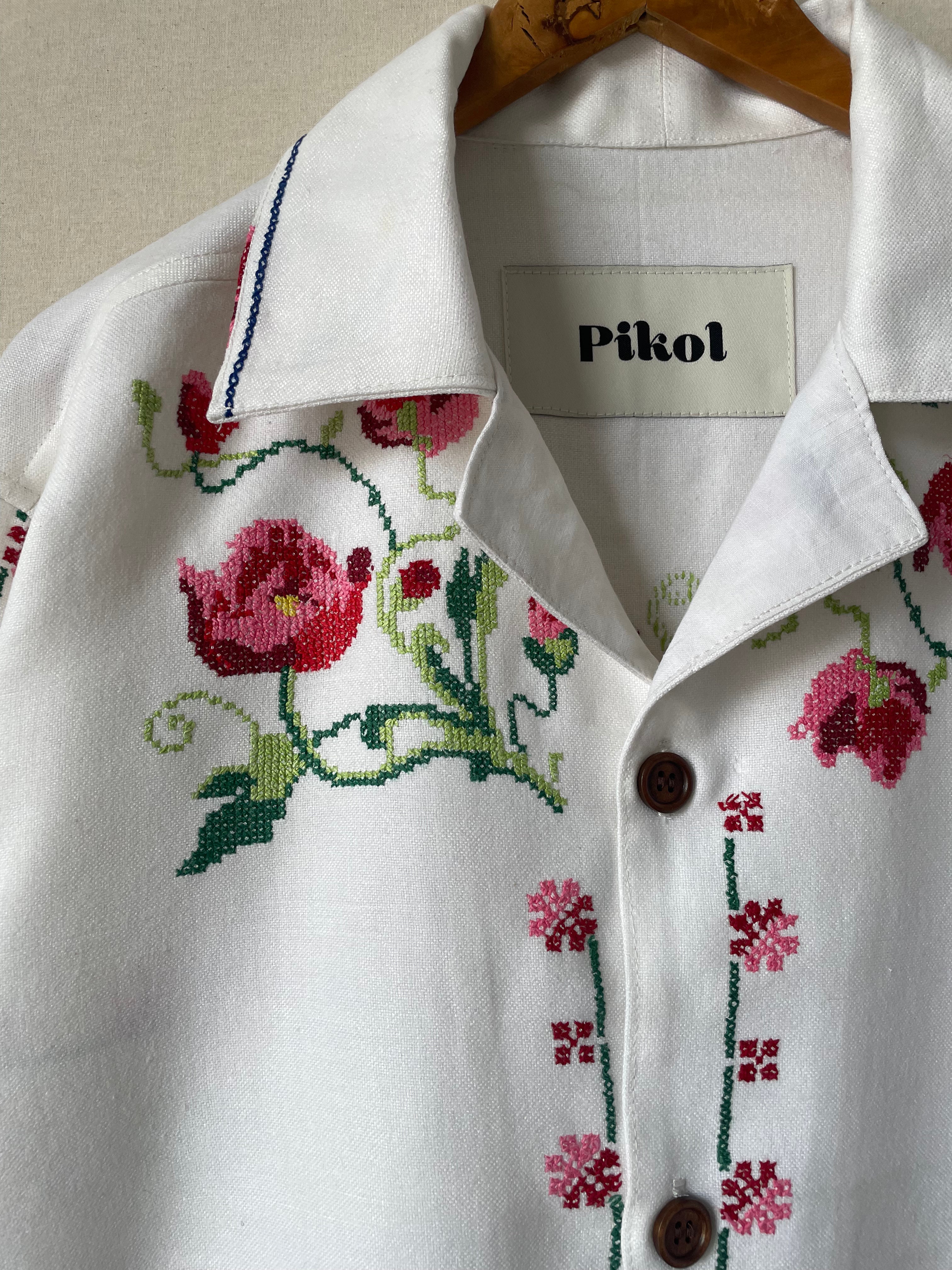 Floral Cross-stitch