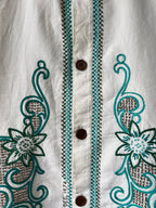 Teal Flowers