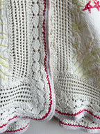 Hand Crocheted Floral Overshirt