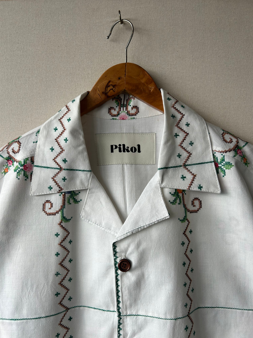 1960s Floral Cross-stitch