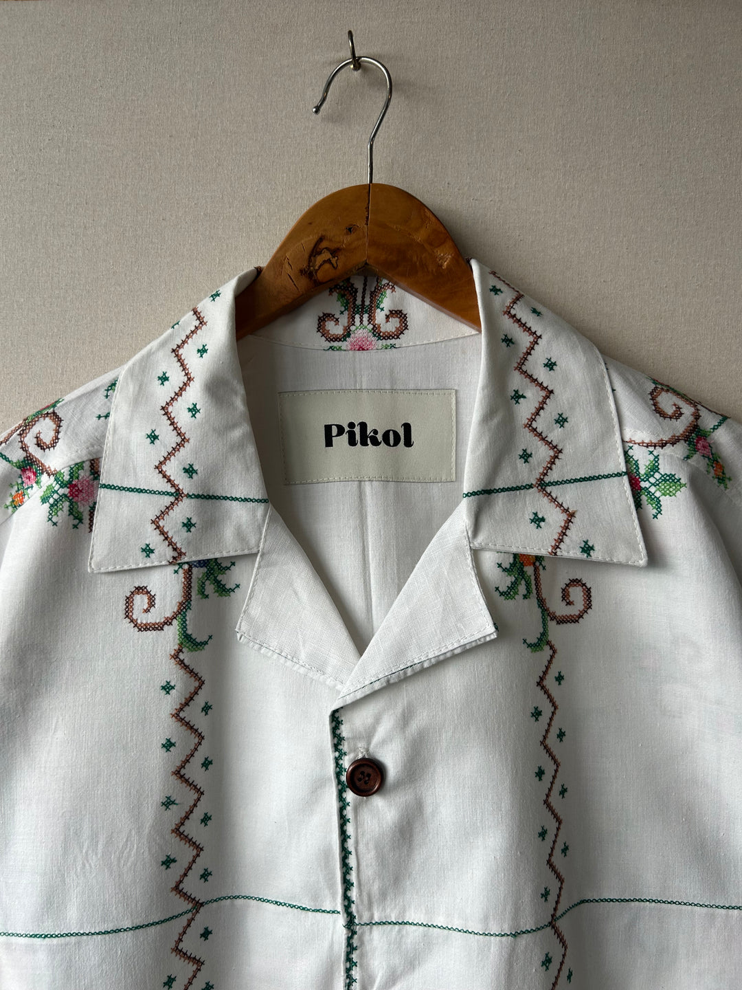 1960s Floral Cross-stitch