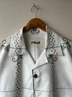1960s Floral Cross-stitch