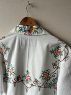 1960s Floral Cross-stitch