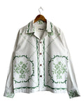 Green Cross-Stitch