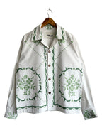 Green Cross-Stitch