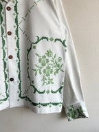 Green Cross-Stitch