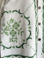 Green Cross-Stitch