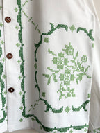 Green Cross-Stitch