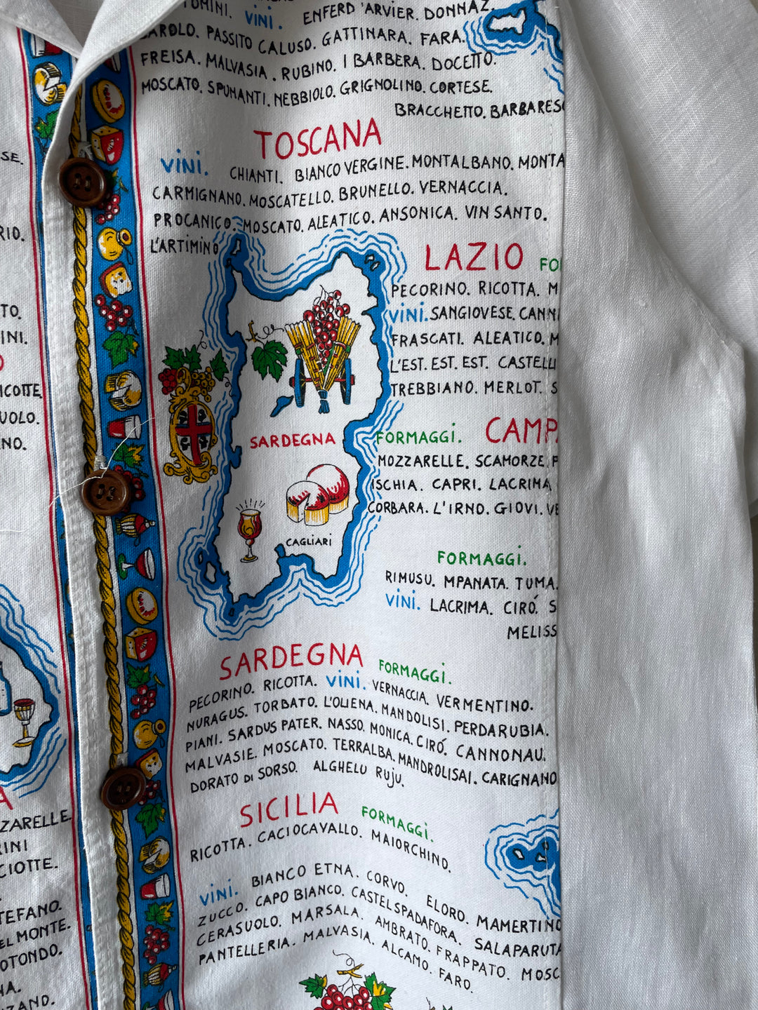 Italian Wines and Cheeses