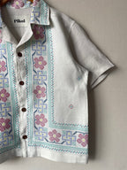 Cross-stitch flowers