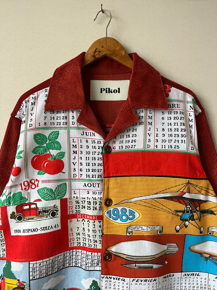 French Calendar Shirt 1964-88