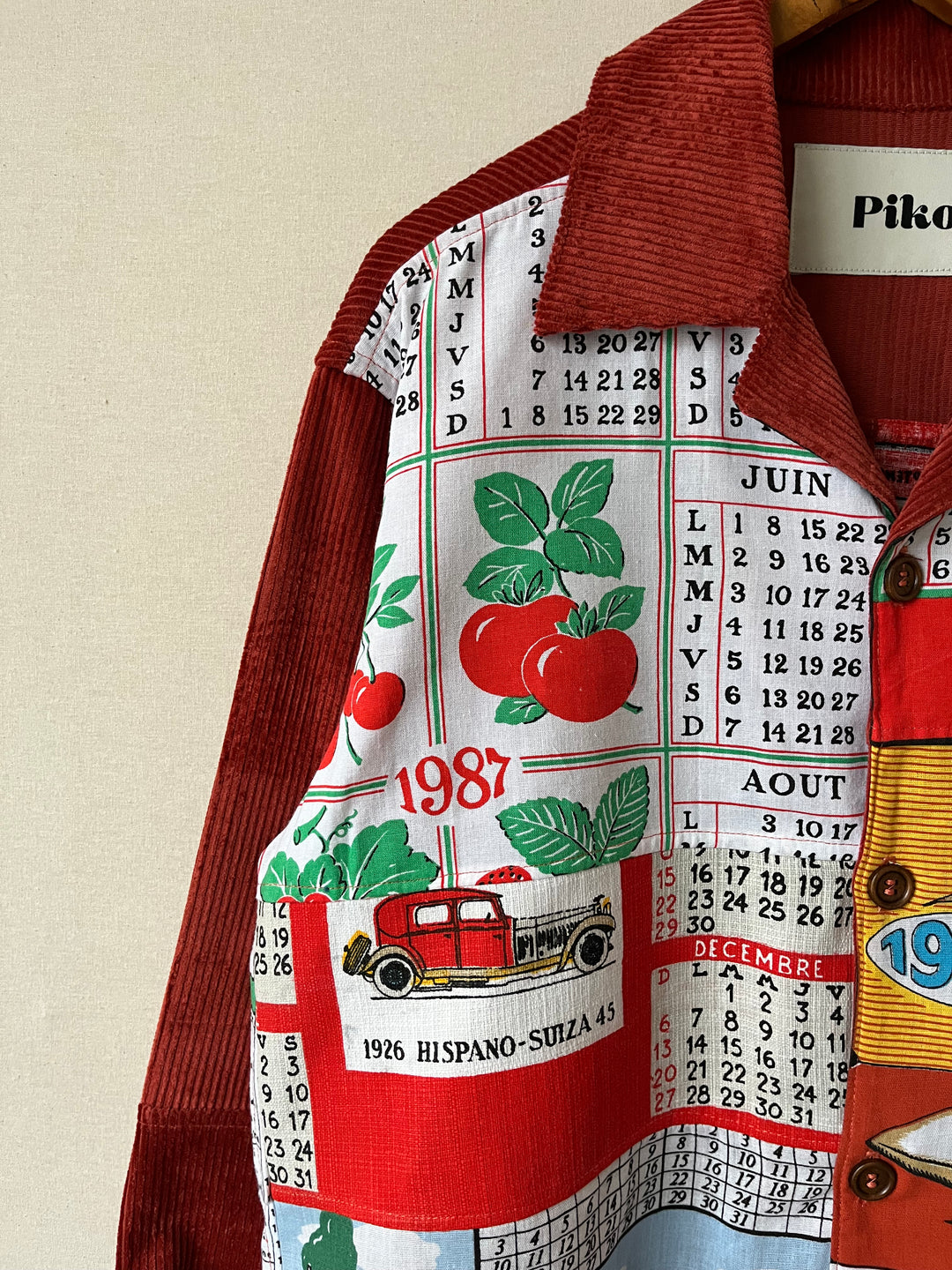 French Calendar Shirt 1964-88