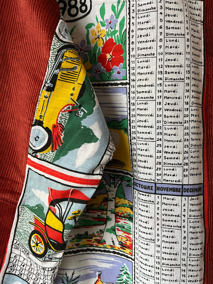 French Calendar Shirt 1964-88