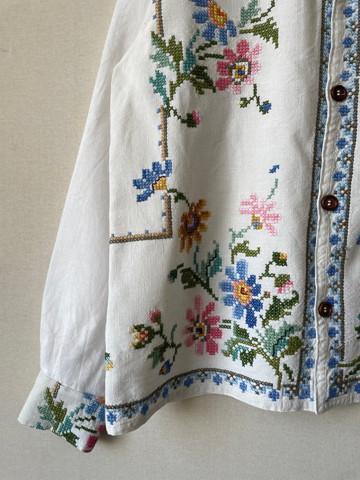 Cross-stiched Wildflowers