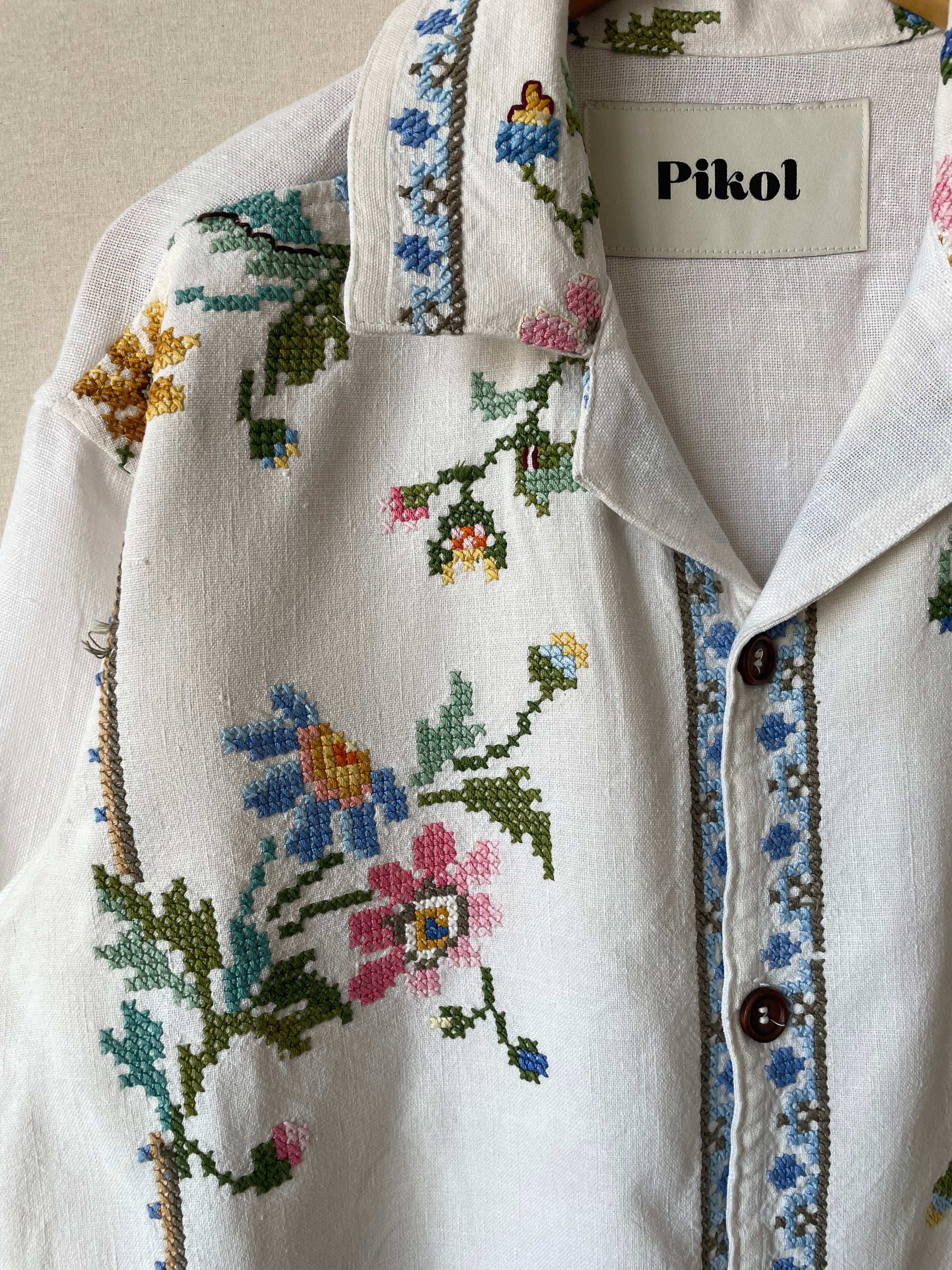 Cross-stiched Wildflowers