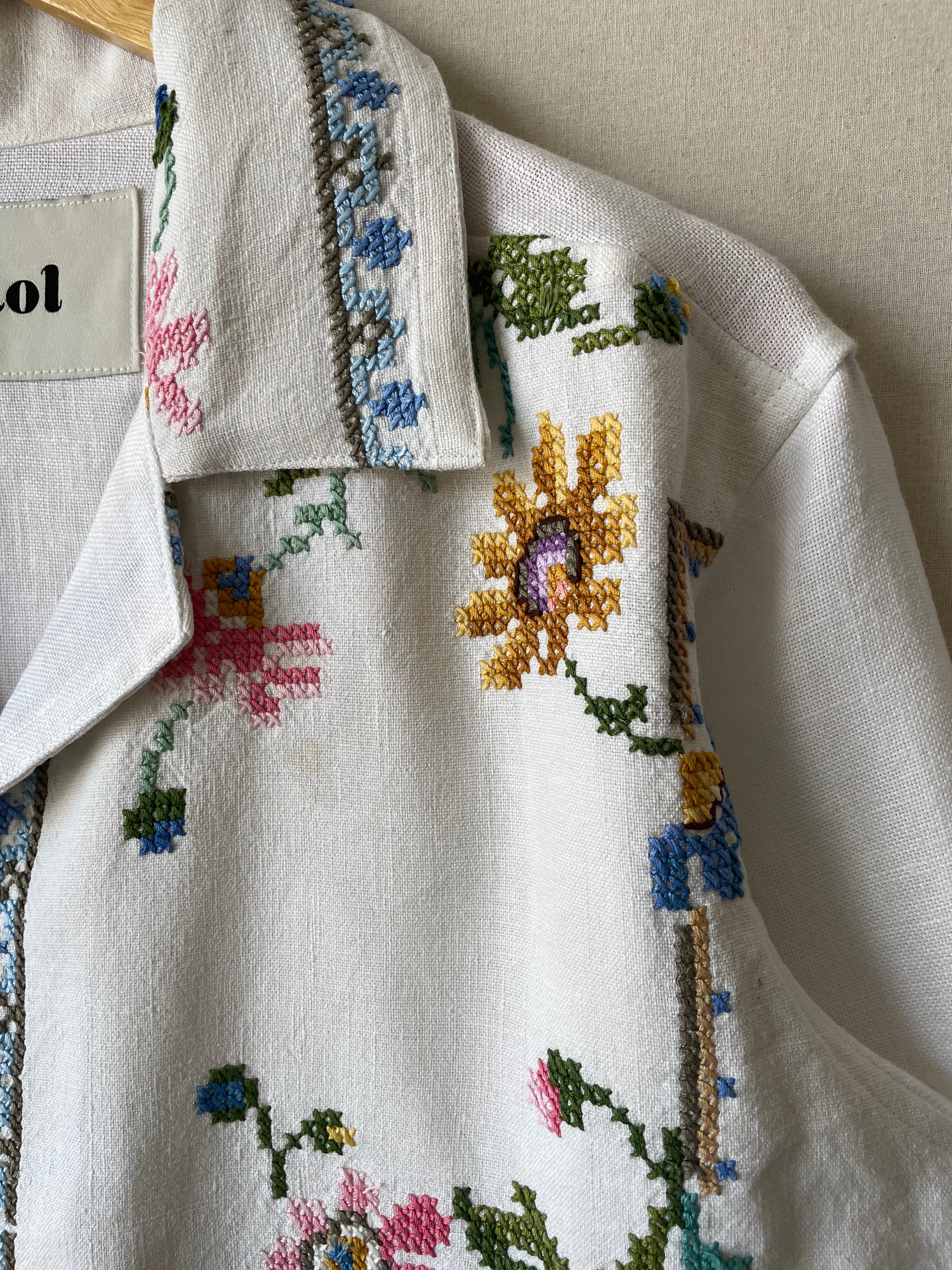 Cross-stiched Wildflowers