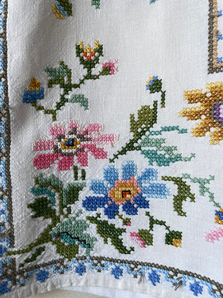 Cross-stiched Wildflowers