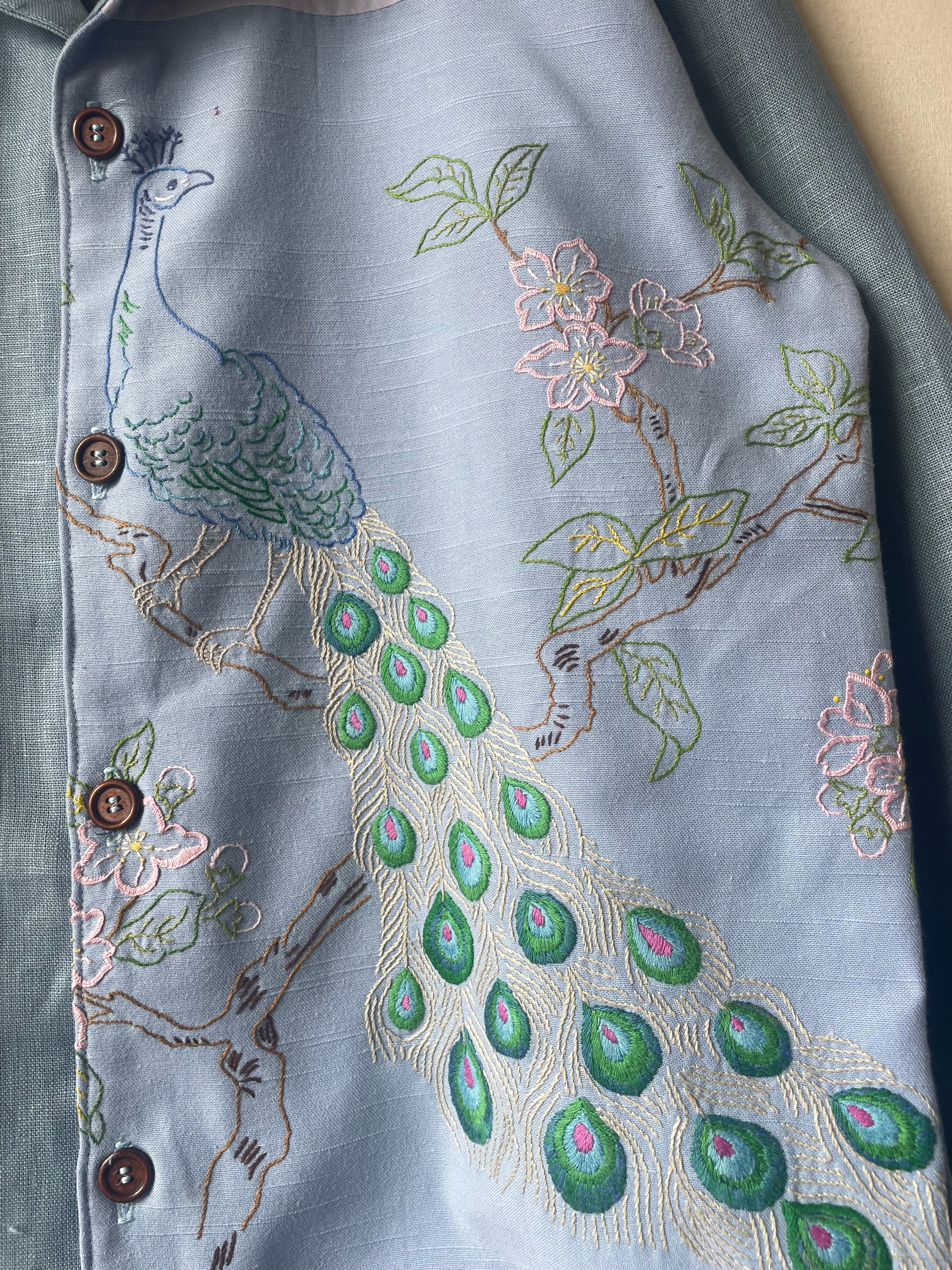 Blue Peacock