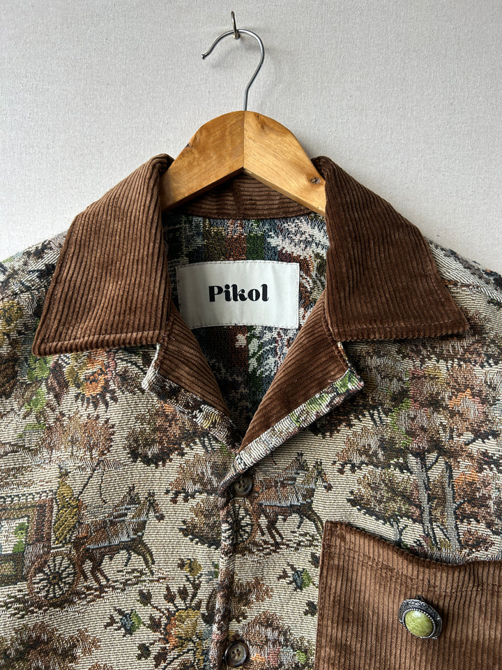 Horse & Cart Tapestry Jacket